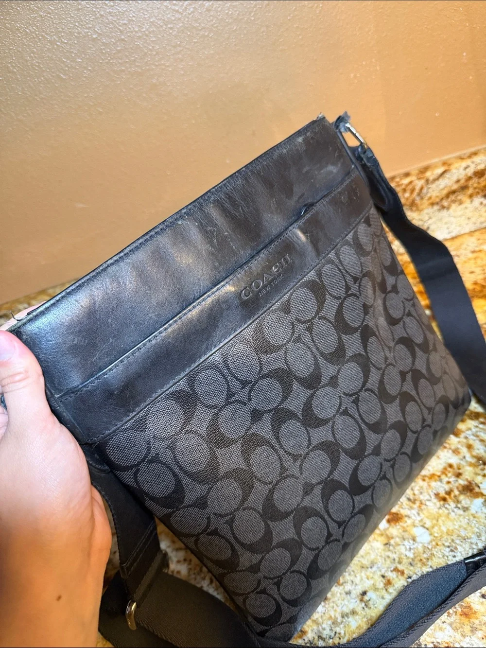 Coach messenger bag